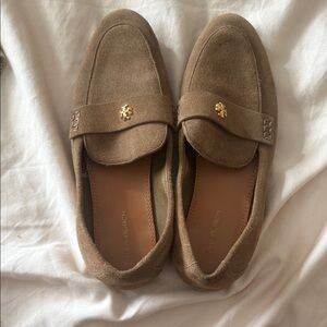 Tory Burch Brown Suede Men's Loafers